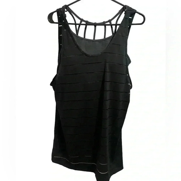 Athleta Max Out Chi Support Tank Black Size Large - Picture 3 of 8